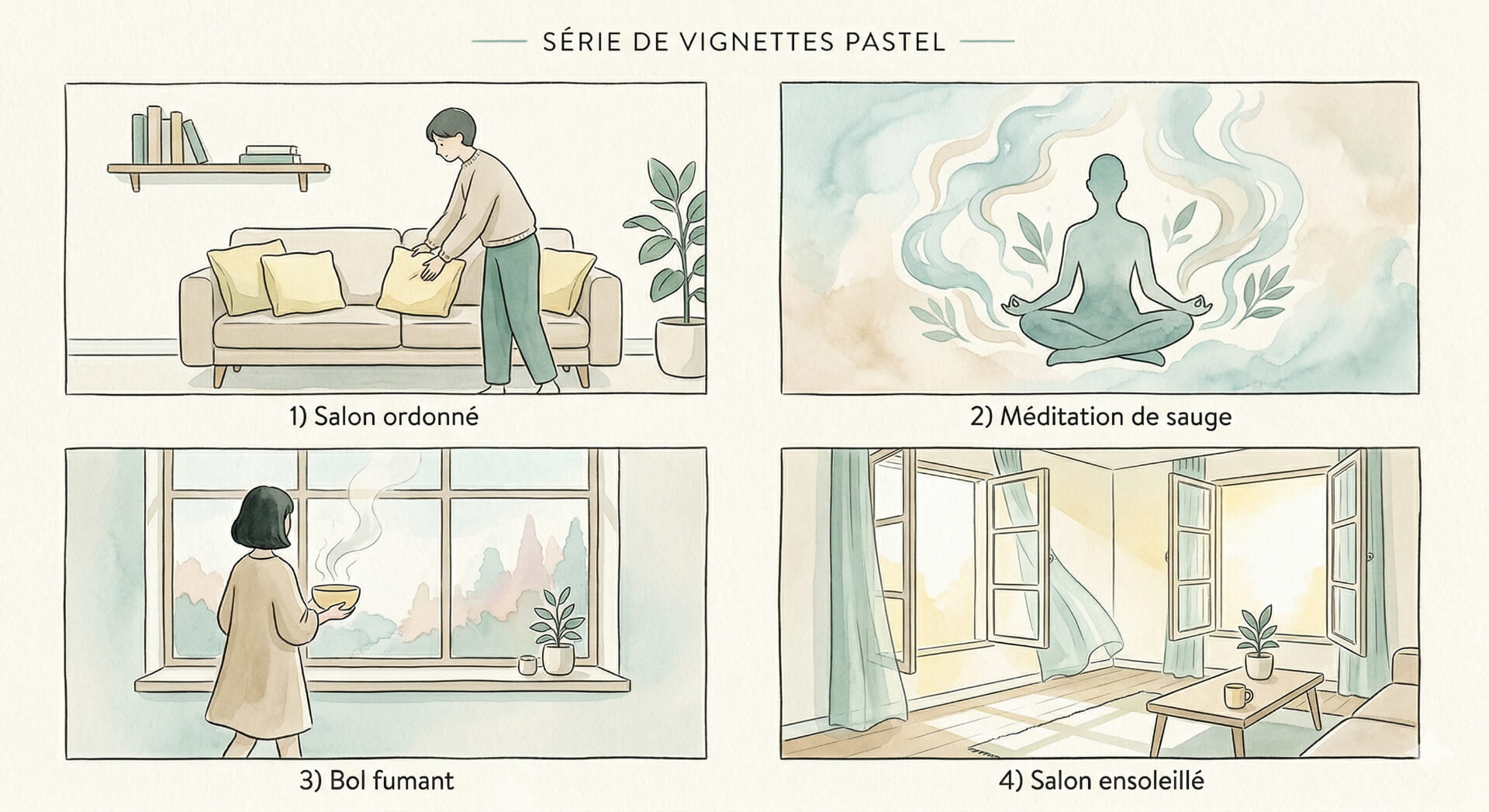 Etapes purification maison sauge blanche guide pratique nettoyage energetique