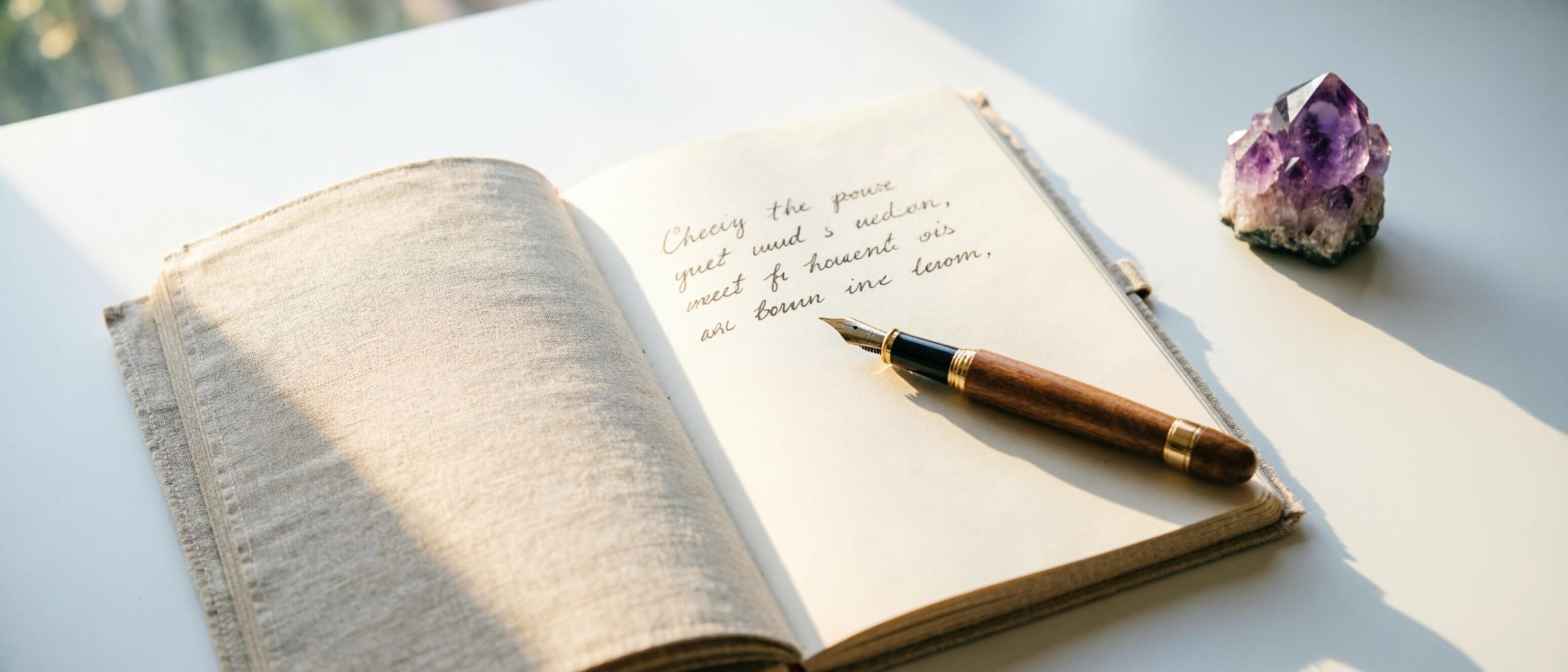 Journaling mission de vie ecriture intuitive carnet developpement
