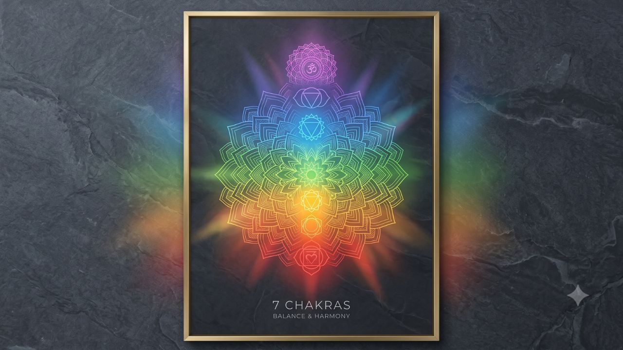 Mandala signification couleurs chakras energie harmonie interieure